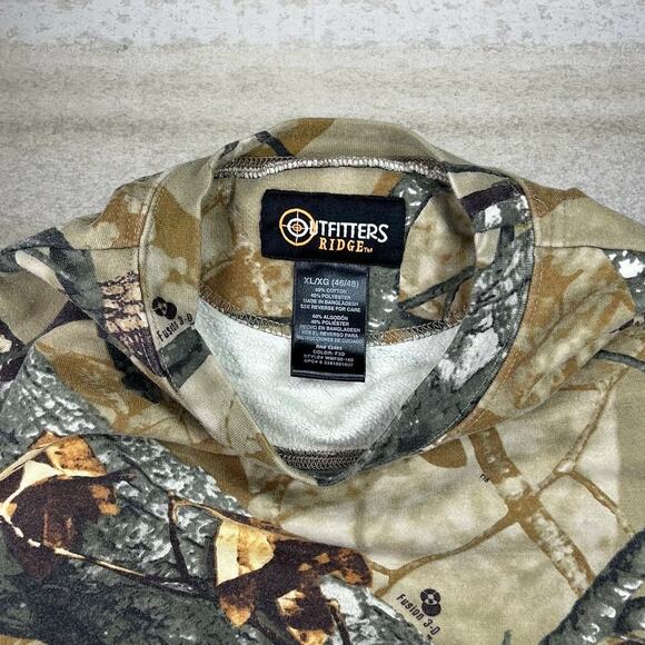 Vintage 90s Outfitters Ridge Fusion 3D Sweatshirt Mens XL Hunting Camo Crewneck - Picture 3 of 3